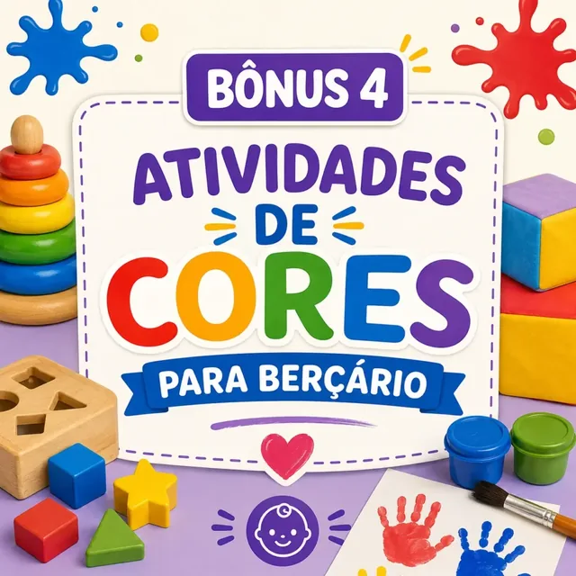 Atividades de Cores para Berçário