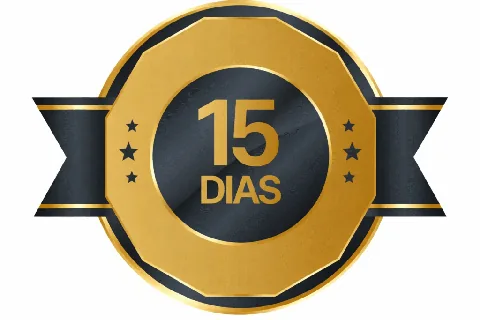Selo de garantia de 15 dias
